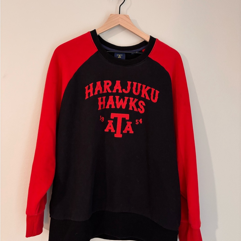 Superdry ‘Harajuku Hawks’ Sweatshirt, excellent condition!